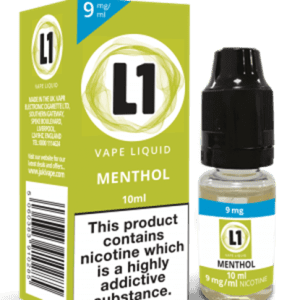 L1 LIQUID MENTHOL “MILD” 9MG X 5