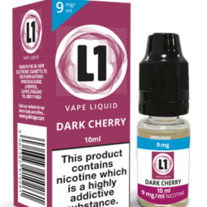 L1 LIQUID DARK CHERRY “MILD” 9MG X 5