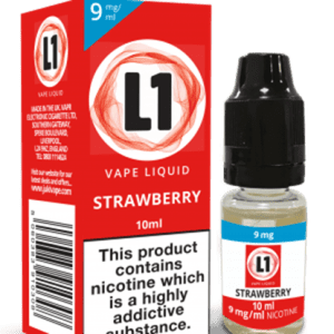 L1 LIQUID STRAWBERRY “MILD” 9MG X 5