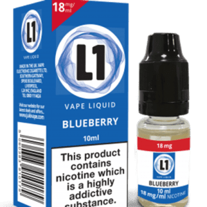 L1 LIQUID BLUEBERRY “BOLD” 18MG X 5