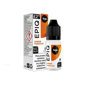 PM ?2.99 LOGIC EPIQ NIC SALTS AMBER TOBACCO 18mg