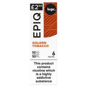 LOGIC EPIQ GOLDEN TOBACCO 6MG X 6