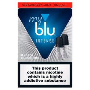 MY BLU INTENSE STRAWBERRY MINT POD 18MG X 5