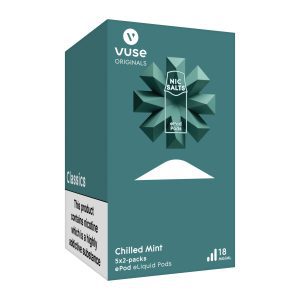 VUSE ePOD PODS vPRO CHILLED MINT 18mg x 5