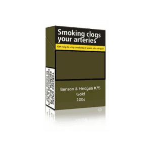 BENSON & HEDGES GOLD 100S 20