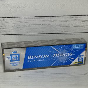 BENSON & HEDGES NEW BLUE DUAL 20’s