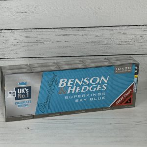 BENSON & HEDGES S/K SKY BLUE 20