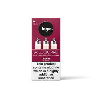 LOGIC PRO CAPSULES CHERRY 6 MG X 6