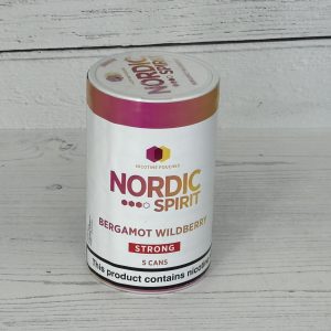 NORDIC SPIRIT BERGAMOT WILDBERRY 9MG X 5