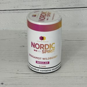 NORDIC SPIRIT BERGAMOT WILDBERRY 6MG X 5