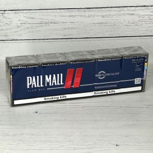 PALL MALL FLOW RED K/S 20’s