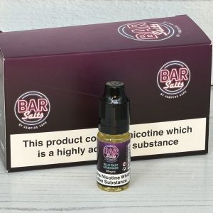 BAR SALTS E-LIQUID BLUE RAZZ LEMONADE 10MG 10MLx10