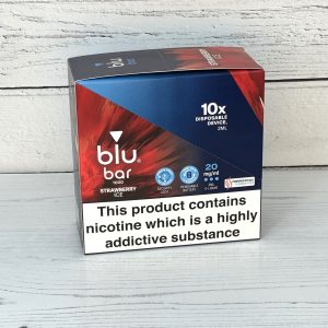 BLU BAR 1000 STRAWBERRY X 10