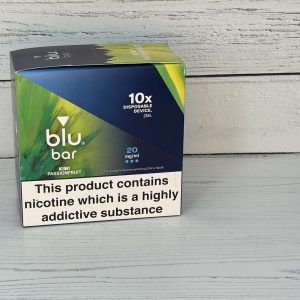 BLU BAR KIWI/ PASSION ICE 20mg x 10 SP PRICE