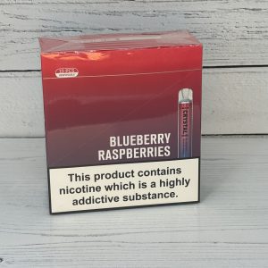 CRYSTAL BLUEBERRY RASPBERRIES VAPE BAR 20mg x 10