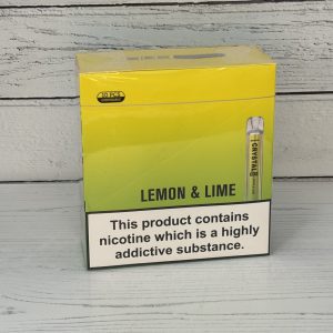 CRYSTAL LEMON & LIME VAPE BAR 20mg x 10