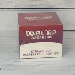 DOUBLE DRIP DISP STRAW RASP CHERRY ICE 20MG X 10