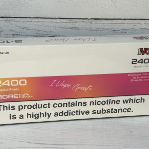 IVG 2400 TROPICAL FRUITS DISP VAPE 20mg x 5