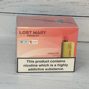 LOST MARY 1200 LEMON LIME VAPE BAR x 5