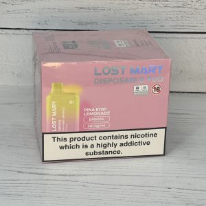 LOST MARY PINA KIWI LEMONADE VAPE BAR 20mg x 10