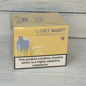 LOST MARY PINEAPPLE ICE VAPE BAR 20mg x 10